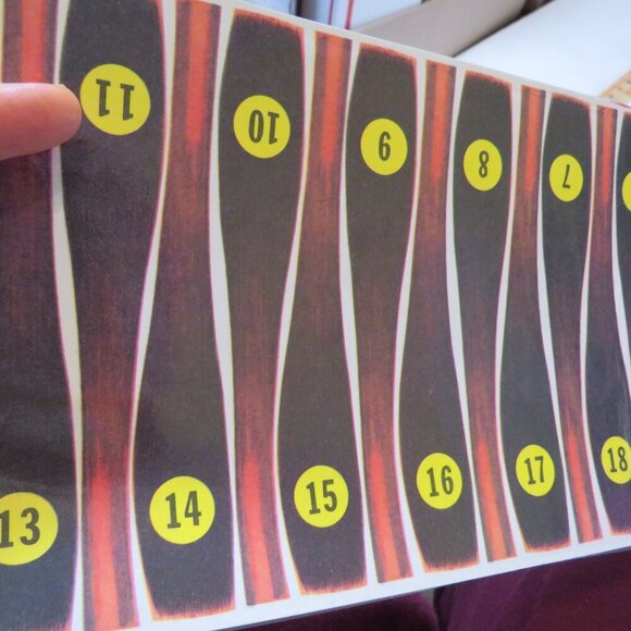 Vintage Pin the Tale on the Donkey LAMINATED new uncut - Picture 2 of 3